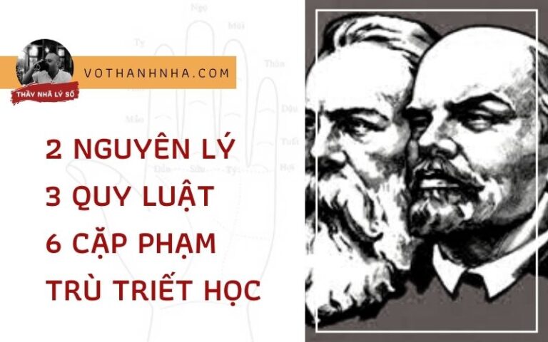 2 Nguyên Lý – 3 Quy Luật – 6 Cặp Phạm Trù Triết Học