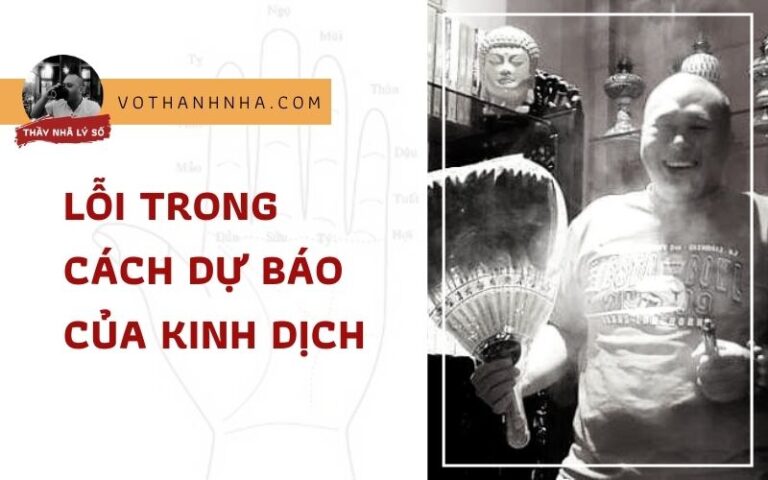Lỗi Trong Cách Dự Báo  Của Kinh Dịch