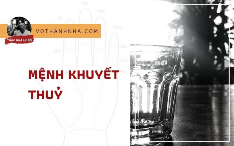 Mệnh khuyết THUỶ và Cách Cải Tạo Vận Mệnh