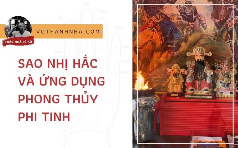 Sao Nhị Hắc và Ứng Dụng Phong Thủy Phi Tinh