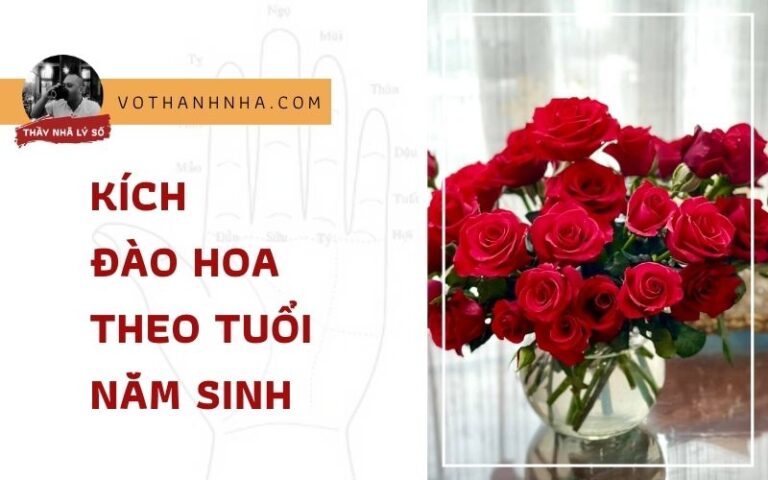 Kích Đào Hoa Theo Tuổi Năm Sinh