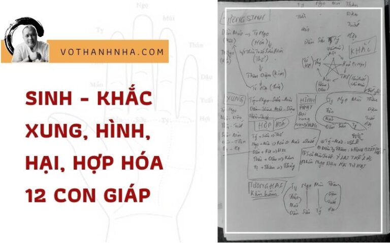 12 Con Giáp Hợp Hóa – Hình – Hại – Xung