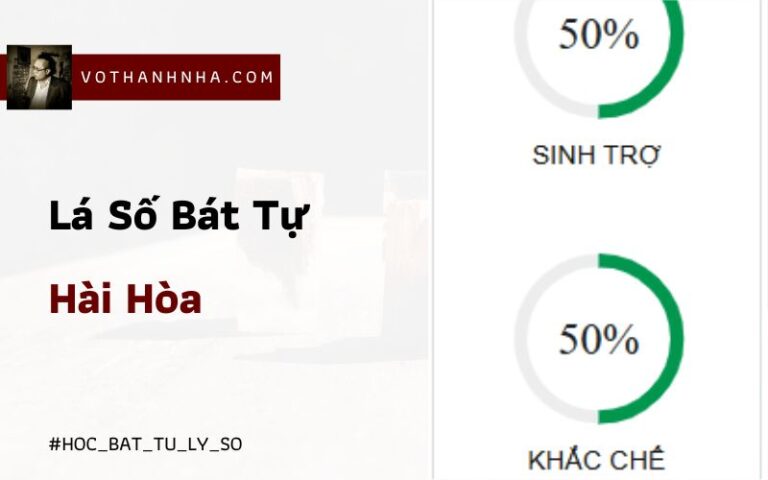Lá Số Bát Tự Hài Hòa – Âm Dương Đồng Hành